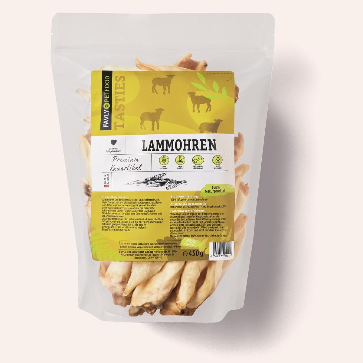 Lammohren 450g image