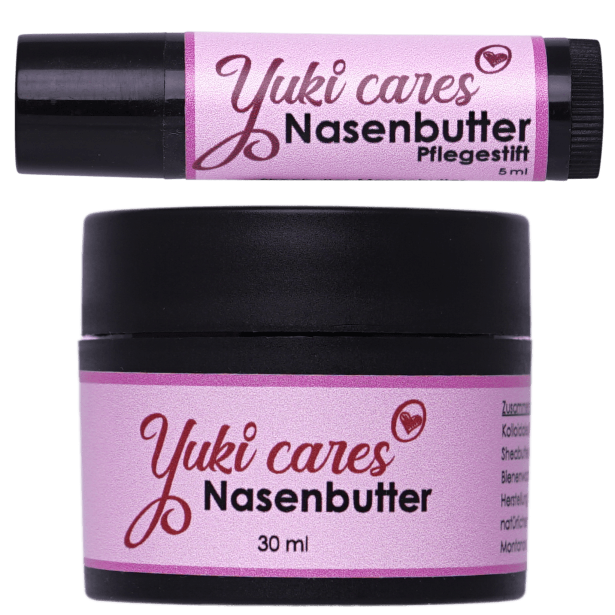 Yuki cares Nasenbutter-Set image